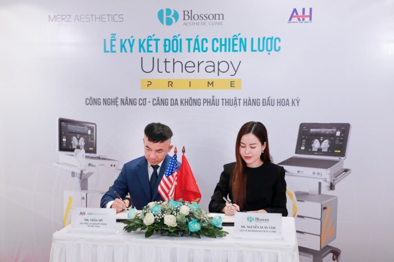 Ultherapy Prime và Blossom Aesthetic Clinic - Lời cam kết mới của thương hiệu về trải nghiệm làm đẹp tinh tế và bền vững￼