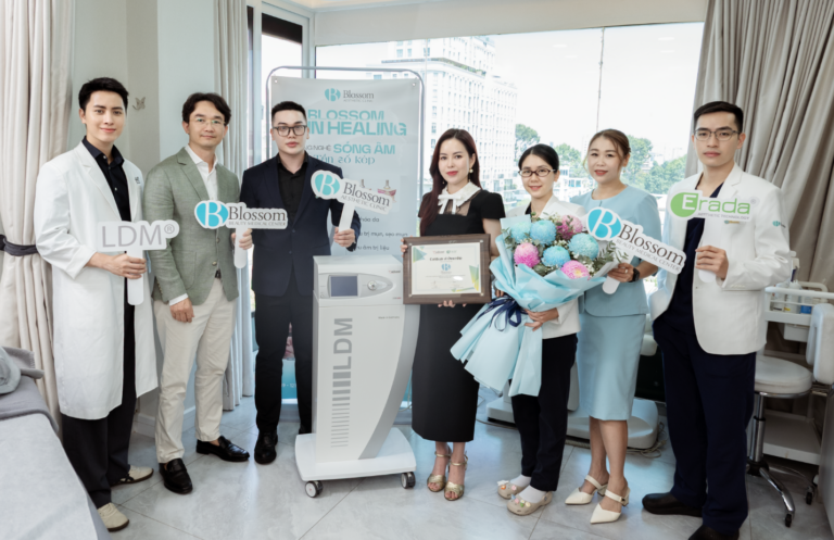 Blossom Skin Healing – Liệu trình phục hồi da với công nghệ sóng âm LDM và mỹ phẩm cao cấp La Mer