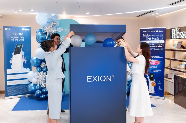 Blossom chính thức ứng dụng EXION™ - Mở rộng hệ giải pháp trẻ hóa không xâm lấn từ BTL
